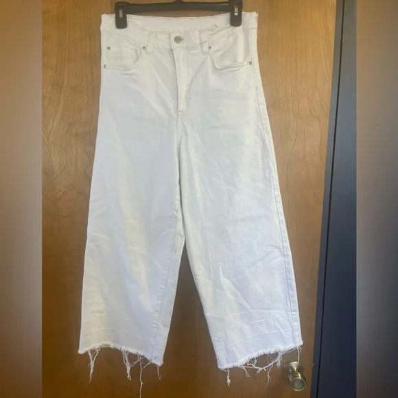 H&m white culotte jeans hotsell